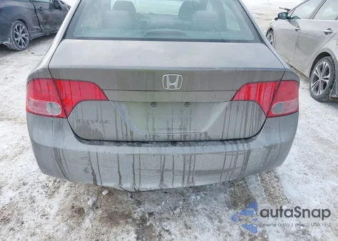 2008 Honda Civic Lx z USA, uszkodzony, nr VIN 1HGFA16568L062546